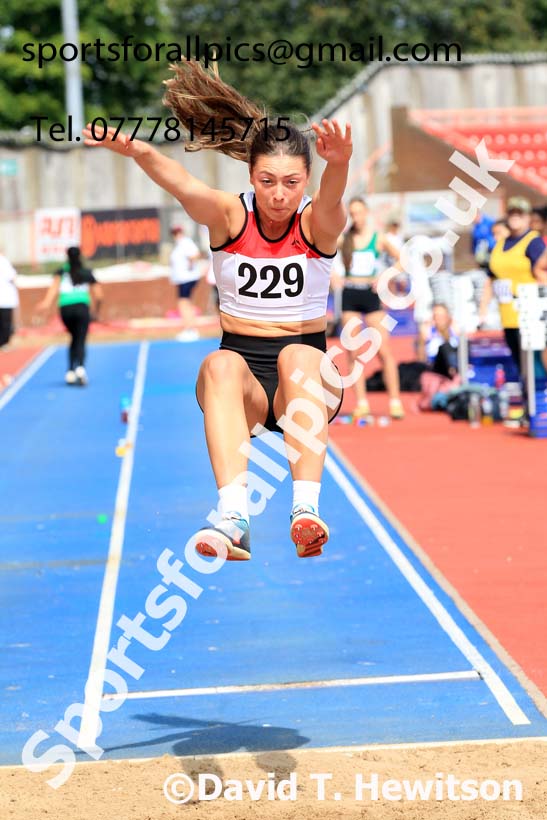 Long Jump, 2024 Gateshead Tartan Games.  Photo: David T. Hewitson/Sports for All Pics
